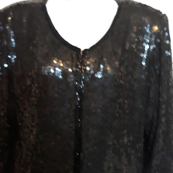 Stenay black sequins blazer - Picture 2 of 8